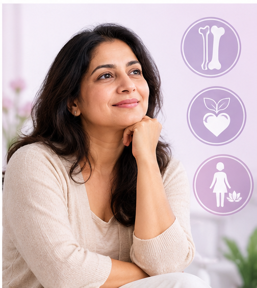 Menopause wellness and symptom management